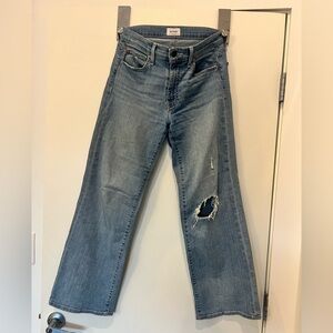 Hudson Classic Blue Distressed Women's Jeans